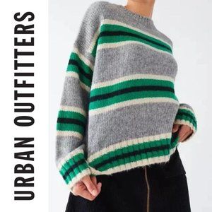 Urban Outfitters Wool Mohair Blend Striped Sweater Size Small